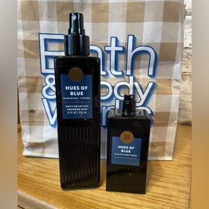 Men’s bath and bodyworks hues of blue bundle